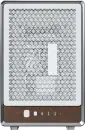 Montech Heritage Pro, weiß/braun, Glasfenster