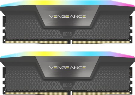DDR5-6400 32GB Corsair Vengeance RGB grau DIMM Kit (2x16GB)