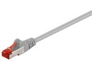 Goobay Cat 6 Netzwerkkabel RJ45 S/FTP (PiMF) 30m, grau
