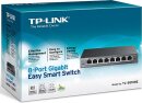 TP-Link TL-SG108E Desktop Gigabit Easy Smart Switch, 8x RJ-45