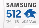 Samsung PRO Plus R180/W130 microSDXC 512GB Sonic the...