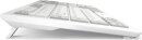 Sharkoon OfficePal K30W Wireless Keyboard, weiß, USB, DE