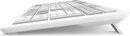 Sharkoon OfficePal K30W Wireless Keyboard, weiß, USB, DE