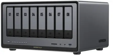 UGREEN NASync DXP8800 Plus, 8GB RAM, 2x 10GBase-T