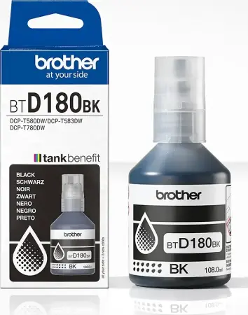 Brother Tinte BTD180BK schwarz