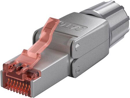 Goobay Cat 6 werkzeugfreier RJ45 Netzwerk-Stecker