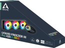 Arctic Liquid Freezer III Pro 420 A-RGB, schwarz