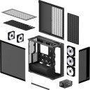 Arctic Xtender Black, Glasfenster