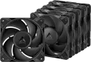 ARCTIC P12 Pro PST, schwarz, 120mm, 5er-Pack
