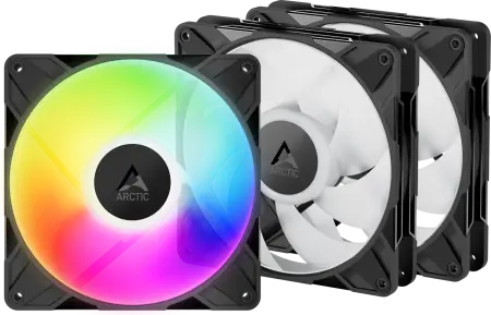 ARCTIC P14 Pro A-RGB, schwarz, 140mm, 3er-Pack