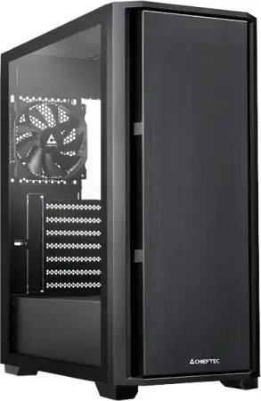 Chieftec Pro Midi TG AS-02B, Glasfenster
