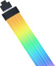 Lian Li Strimer Wireless 16-8, 12V-2x6 PCIe Verlängerungskabel, 8 Lichtleiter, RGB beleuchtet