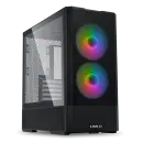 Lian Li LANCOOL 207, schwarz, Glasfenster