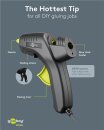 Goobay Heißklebepistole Premium 80 W, inkl. 2 Klebesticks