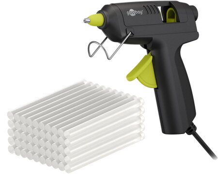 Goobay Heißklebepistole Advanced 20 W, inkl. 50 Klebesticks