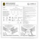 Lian Li RS Series RS1200G weiß, 1200W, mit RS USB-Hub