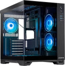 Chieftec Visio, schwarz, Glasfenster