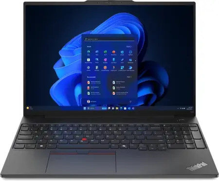 Lenovo ThinkPad E16 G3, Black, Ryzen 7 250, 16GB RAM, 512GB SSD, DE