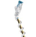 Goobay Cat 6a Ultraflexibles Netzwerkkabel RJ45 S/FTP...