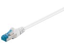 Goobay Cat 6a Ultraflexibles Netzwerkkabel RJ45 S/FTP 7.5m, weiß