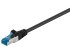 Goobay Cat 6a Ultraflexibles Netzwerkkabel RJ45 S/FTP 5m, schwarz