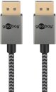 Goobay Kabel DisplayPort Slim Textil (2.1) 2m