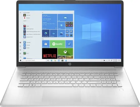 HP Laptop 17-cp3574ng, Natural Silver, Ryzen 7 7730U, 16GB RAM, 1TB SSD, DE