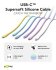 Goobay Kabel USB-C > USB-C Silikon türkis, 1.5m