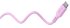 Goobay Kabel USB-C > USB-C Silikon pink, 1.5m
