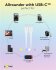Goobay Kabel USB-C > USB-C Silikon pink, 1.5m