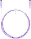 Goobay Kabel USB-C > USB-C Silikon lila, 1.5m
