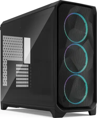 Fractal Design Meshify 3 XL RGB Black TG Light Tint, schwarz, Glasfenster