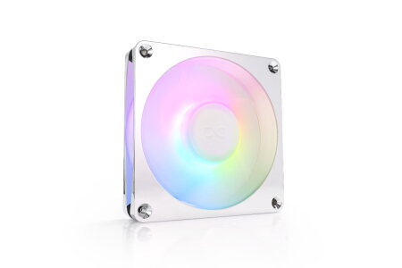 Alphacool Apex Stealth Metall Aurora Lüfter Chrome 2600rpm (120x120x25mm)