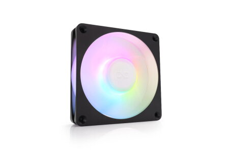 Alphacool Apex Stealth Metall Aurora Lüfter Matt Schwarz 2600rpm (120x120x25mm)