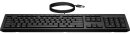 HP 125 G2, schwarz, mit Copilot-Taste, USB, DE
