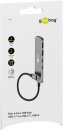 Goobay Slim 4-Port USB-Hub, USB-C > USB-C/USB-A