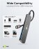 Goobay Slim 4-Port USB-Hub, USB-C > USB-C/USB-A
