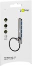 Goobay Slim 4-Port USB-Hub, USB-C > USB-A