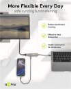 Goobay Slim 5-Port USB-Hub USB-C > USB-C/USB-A, USB3.2, HDMI