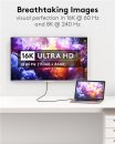 Goobay Kabel HDMI Ultra96 (16K@60Hz), 0.5m