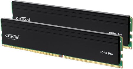 DDR4-3200 32GB Crucial Pro UDIMM (2x16GB)