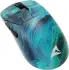 Sharkoon Skiller SGM25W Ocean türkis/blau, USB