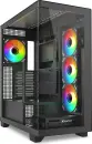 Sharkoon Elite Shark CA500, schwarz, Glasfenster