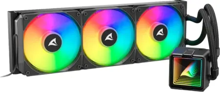 Sharkoon S100 ARGB, schwarz