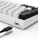 Sharkoon Skiller SGK50 S4 Gen2, White, LEDs RGB, hot-swap, Gateron YELLOW, USB, DE