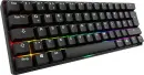 Sharkoon Skiller SGK50 S4 Gen2 PBT, Black, LEDs RGB, hot-swap, Gateron G Pro 3.0 YELLOW, USB, DE