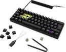 Sharkoon Skiller SGK50 S4 Gen2 PBT, Black, LEDs RGB, hot-swap, Gateron G Pro 3.0 YELLOW, USB, DE