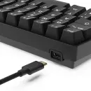 Sharkoon Skiller SGK50 S4 Gen2 PBT, Black, LEDs RGB, hot-swap, Gateron G Pro 3.0 YELLOW, USB, DE