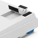 Sharkoon Skiller SGK50 S4 Gen2 PBT, White, LEDs RGB, hot-swap, Gateron G Pro 3.0 YELLOW, USB, DE