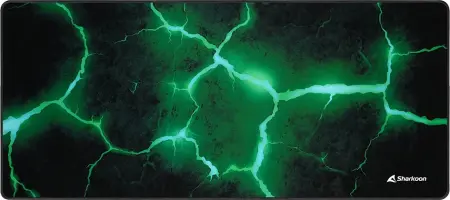 Sharkoon Skiller SGP30 XXL Stone, Gaming Mouse Mat, schwarz/grün